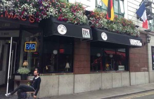 Fitted Canopies at P Macs Bar, Stephen's Street, Dublin City Centre, Co. Dublin.