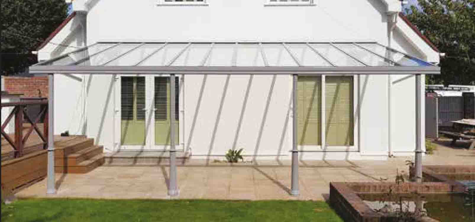 Laen to glass roofs & verandas image from canopies.ie